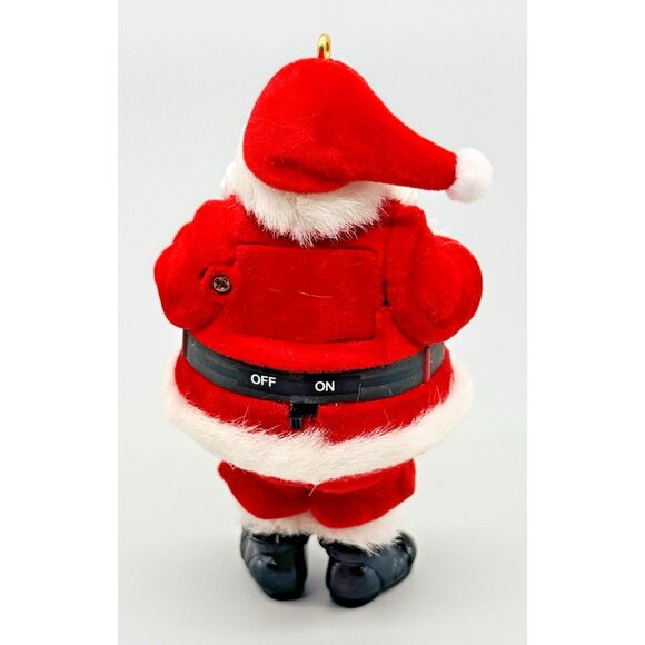 Hallmark Keepsake Tickle Santa Shake It Santa North Pole Network Lot of 3 - Picture 7 of 8